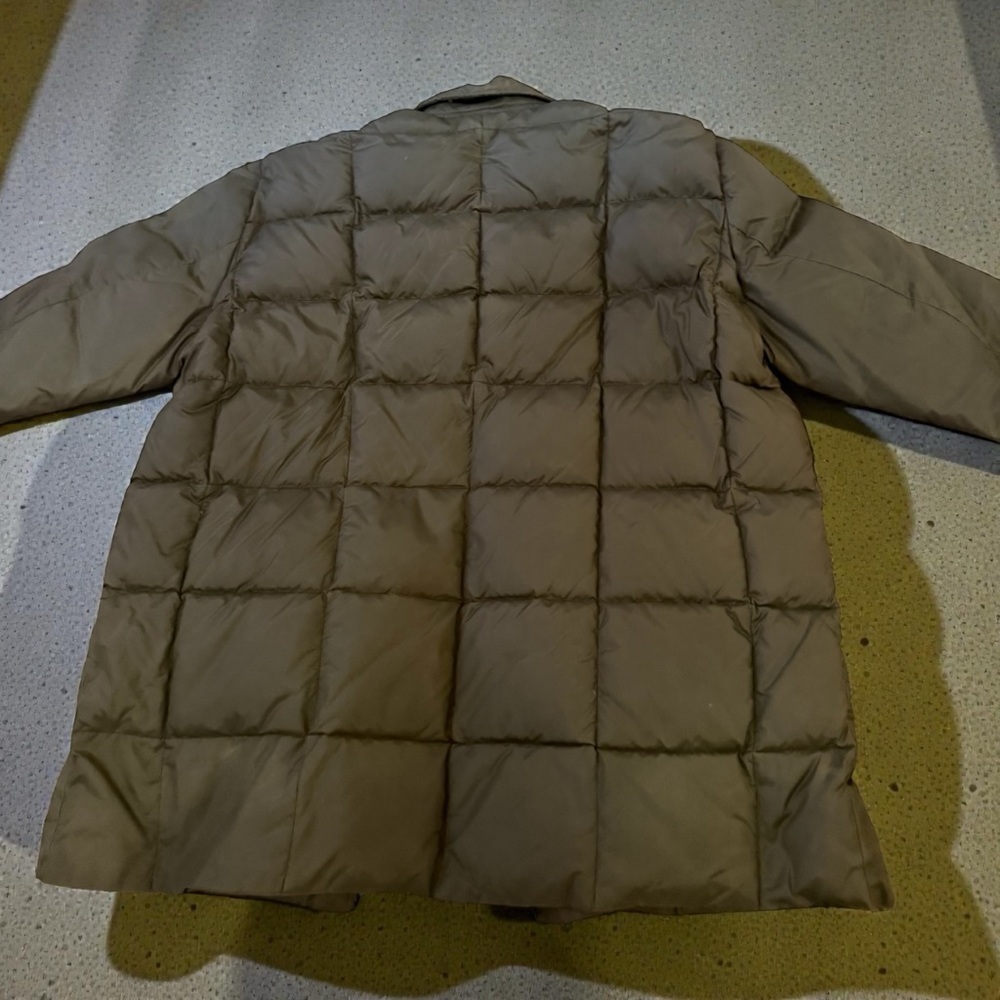 Vintage Comfy brand goose down puffer coat. Made in Seattle XL - Picture 2 of 12